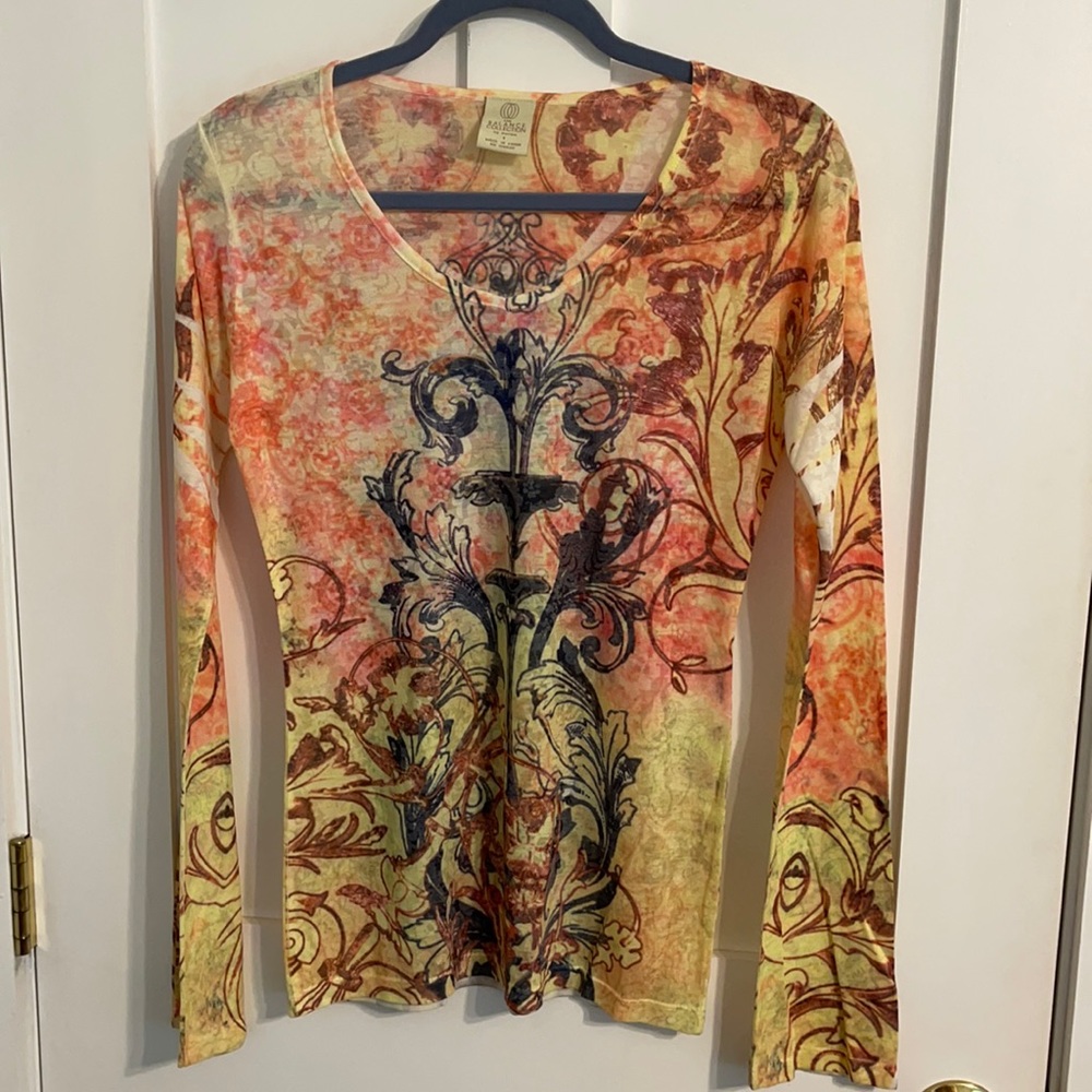 Balance Collection long sleeve tissue tee
